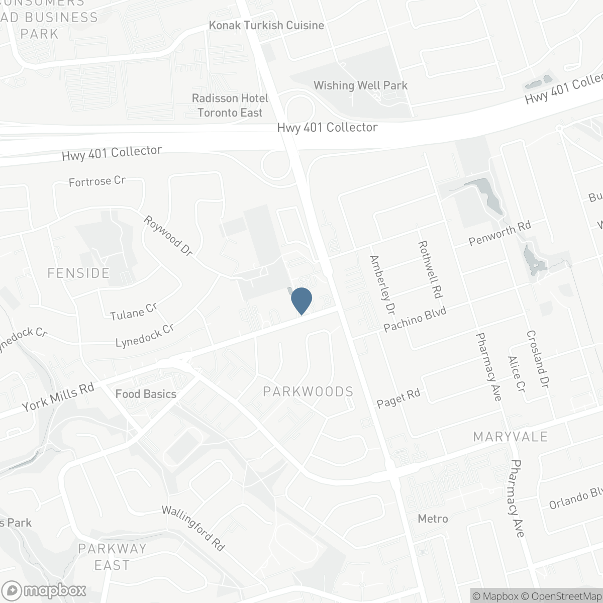 803 - 1350 YORK MILLS ROAD, Toronto, Ontario M3A 1Z9